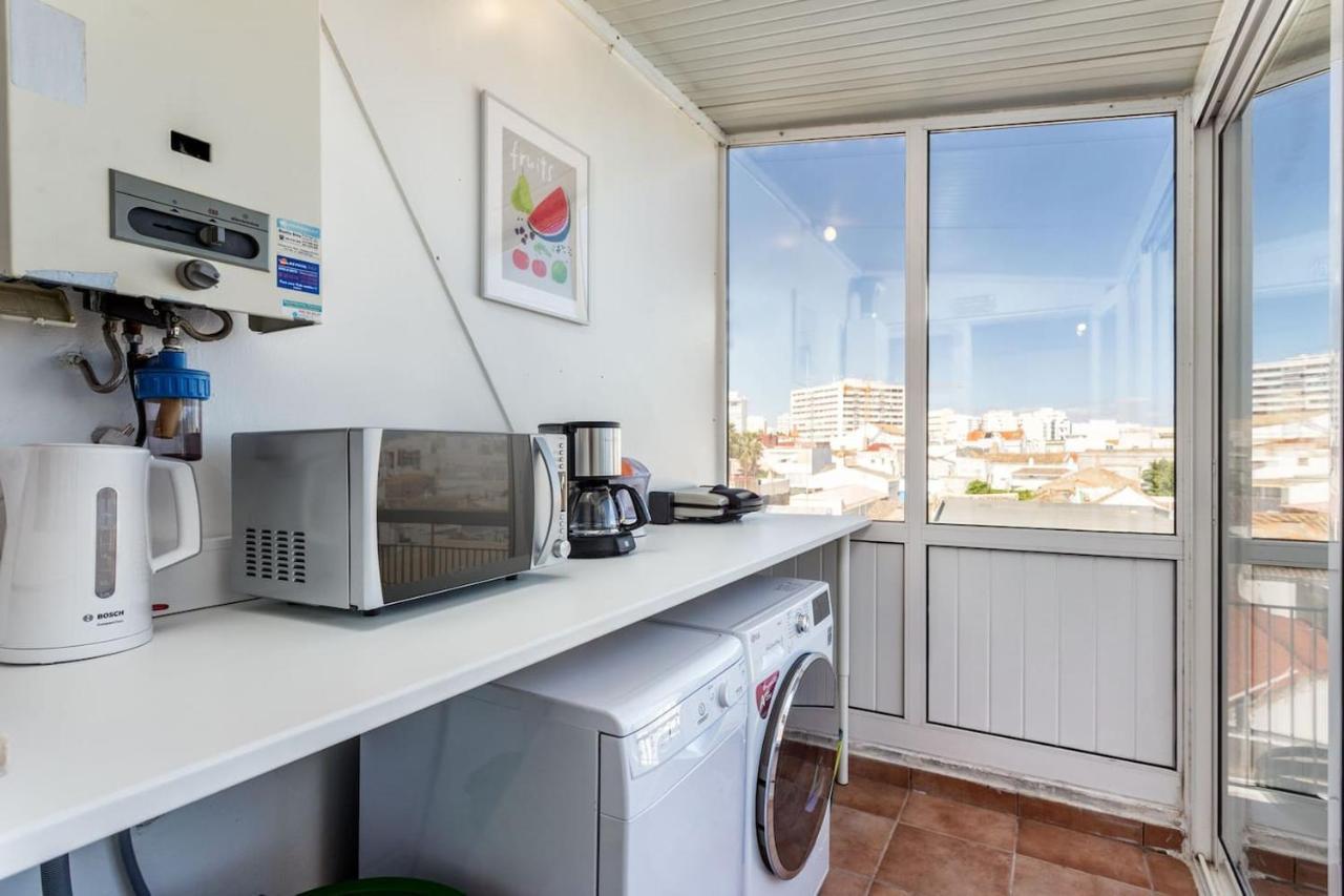 Marina Penthouse Faro Center Apartment ภายนอก รูปภาพ