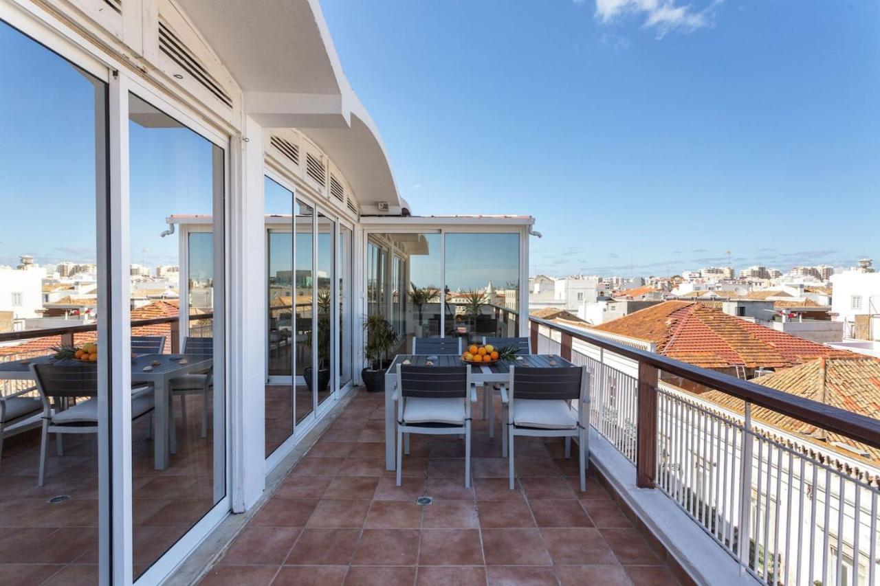 Marina Penthouse Faro Center Apartment ภายนอก รูปภาพ